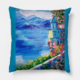 Lake Como,Italy Pillow