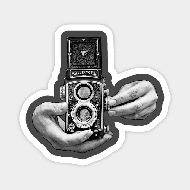 Antique Camera Magnet by Barnabas