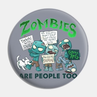 Zombie Rights Pin