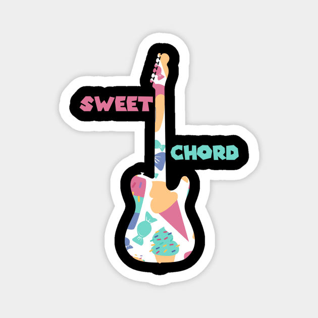 SweetGuitar Magnet by Aleksandar NIkolic