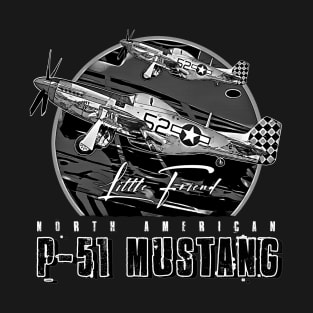 p51 mustang usaf fighter plane T-Shirt