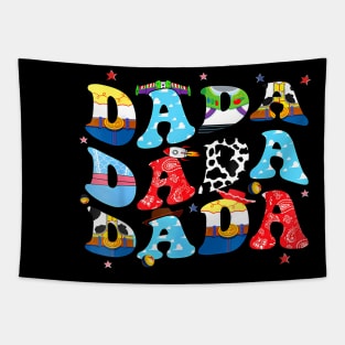 Toy Story Dada Boy Dad Father Day For Mens Tapestry