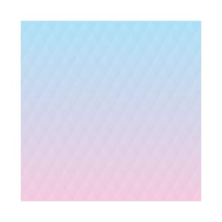 Diamond Pattern – Pink and Cyan T-Shirt