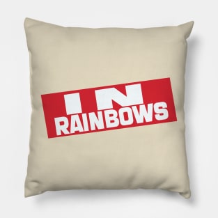 IN RAINBOWS (radiohead) Pillow