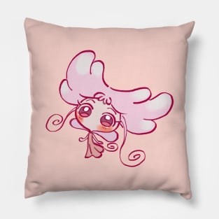 kawaii pastel pink baby fairy fafa or bibi / ojamajo magical doremi anime Pillow