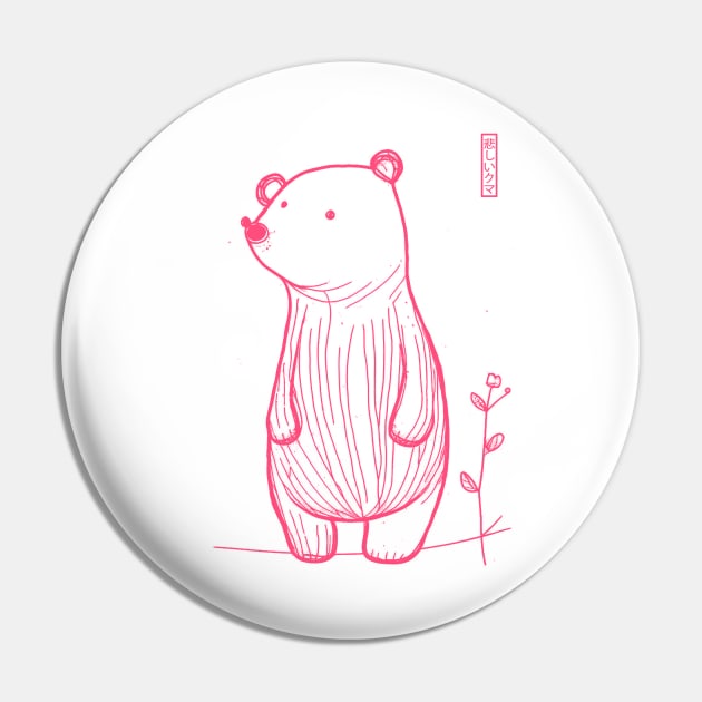 sad bear Pin by bmron