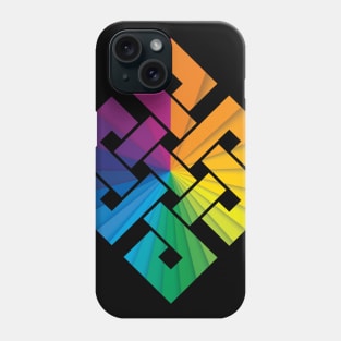 Endless Rainbow Knot Phone Case