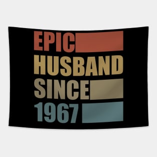 Vintage Epic Husband Since 1967 Tapestry