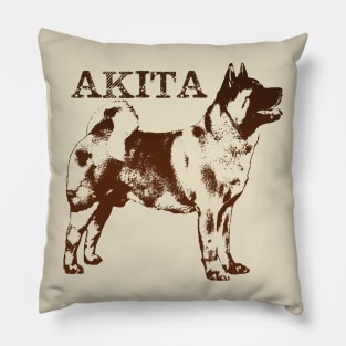 American Akita Pillow