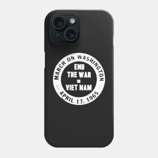 March Against the Vietnam War Phone Case