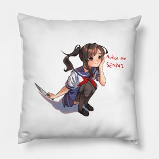 Notice me Senpai Pillow