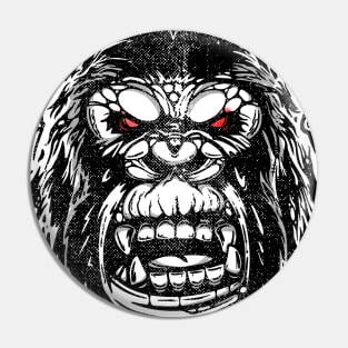 gorilla head Pin