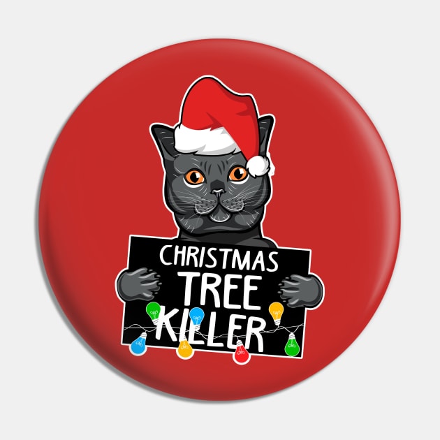 Cats Christmas Pin by KsuAnn