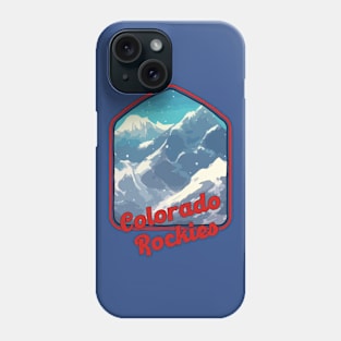 Colorado Rockies, adventure lover Phone Case