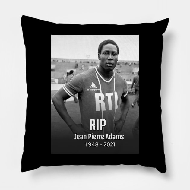 Rest in peace Legend Jean Pierre Adams Pillow by dullgold