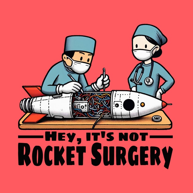 It's Not Rocket Surgery - Light by Mad Monkey Creations