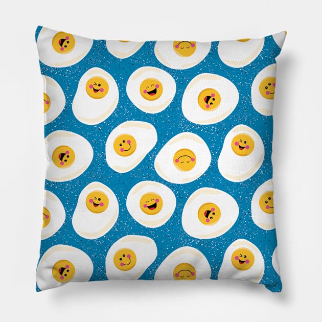 Eggcelent Pillow by Lisa Kubenez