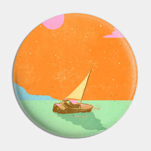 MIDNIGHT SAIL Pin