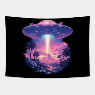 alien invasion Tapestry