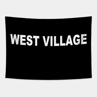 West Village White Tapestry