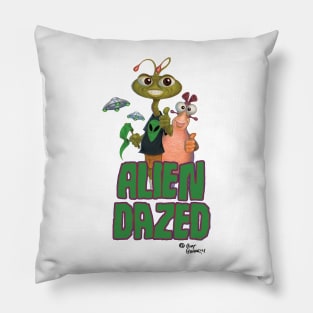 Alien Dazed Pillow