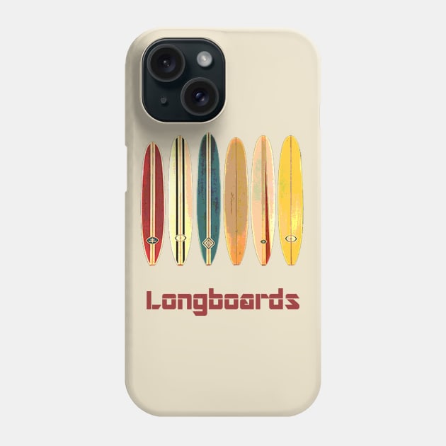 Longboards Phone Case by learntobbq