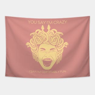 Crazy/Certifiably Fun Vintage! Tapestry