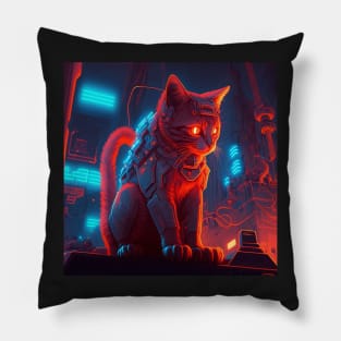 Cat Robot Pillow