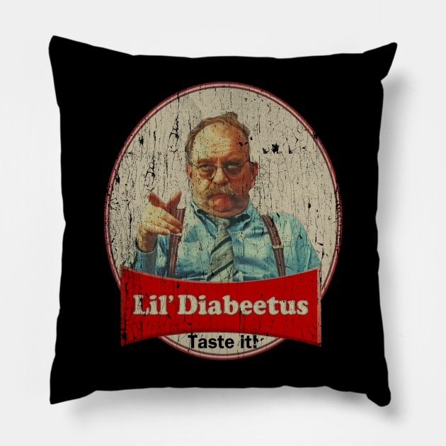 Diabeetus - Lil' Diabetetus Vintage Pillow by Jusstea