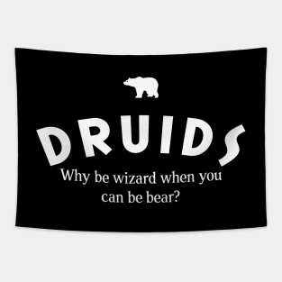 Druids Why Be A Wizard When You Can Be Bear Roleplaying Addict - Tabletop RPG Vault Tapestry