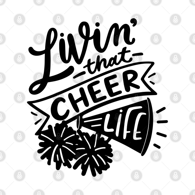 Discover Livin that cheer life - Football Lover - T-Shirt