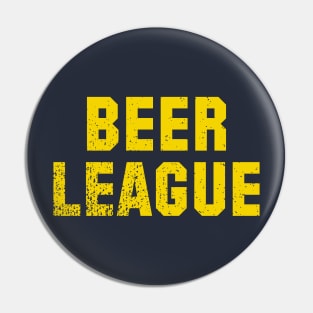 Beer League Pin