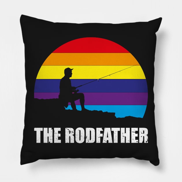 The Rodfather Pillow by teesvira