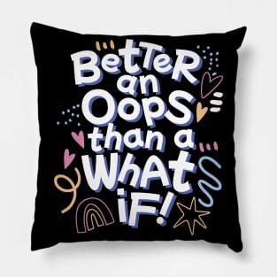 Cheerful Optimism Quip Pillow