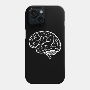 Brain Outline Phone Case