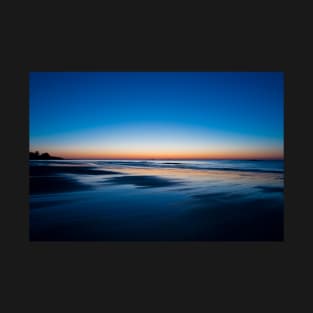 Just before sunrise at Plaice Cove, Hampton, New Hampshire, USA T-Shirt