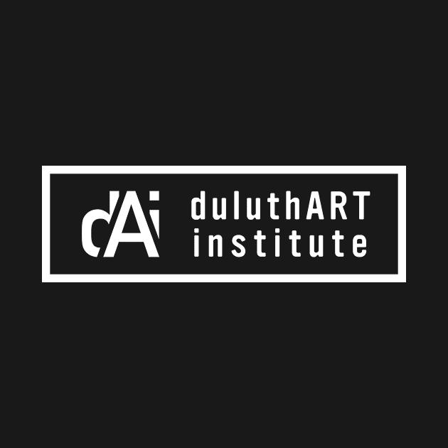 DAI Horizontal Logo White by Duluth Art Institute