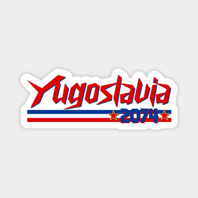 Yugoslavia 2074 Magnet by StuffByMe