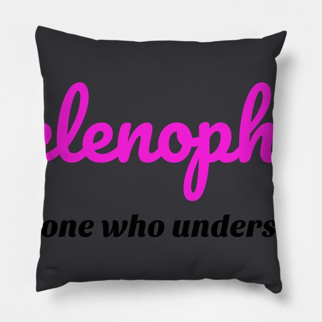 Selenophile Someone Shirt Pillow by KURA SHOP