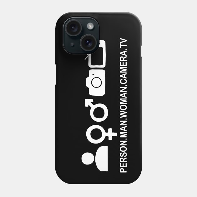 Person Woman Man Camera TV Phone Case by valentinahramov