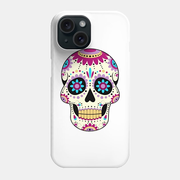 Mexican skull Phone Case by SouthPrints