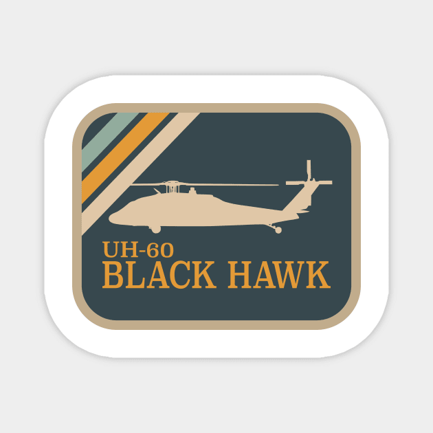 UH-60 Black Hawk Magnet by Tailgunnerstudios