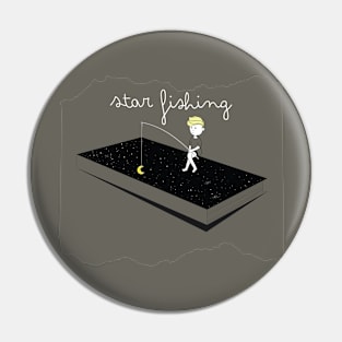 Star fishing Pin