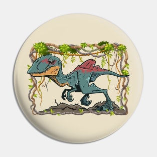 Allosaurus Pin