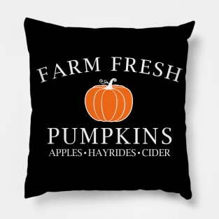 Farm Fresh Pumpkin Pillow