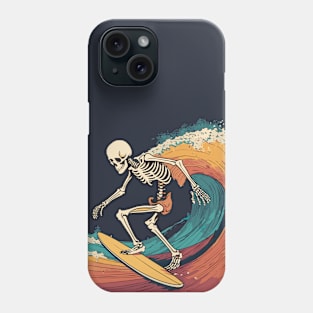 Skeletal Swell Rider Phone Case