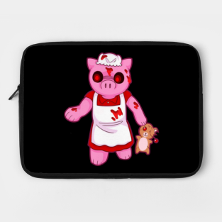 Piggy Roblox Laptop Sleeves Teepublic Uk - roblox flamingo daycare