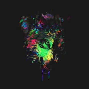 Technicolor Wolves T-Shirt