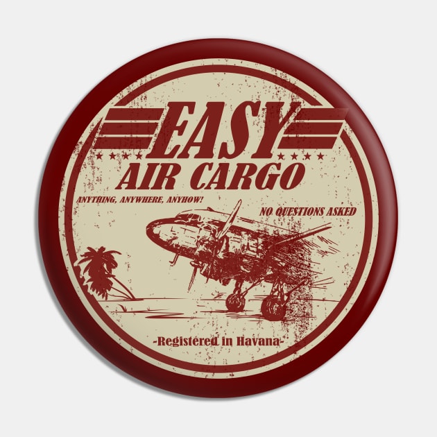 C-47 Skytrain - Easy Air Cargo (distressed) Pin by TCP