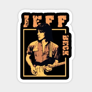 Vintage jeff b. Magnet